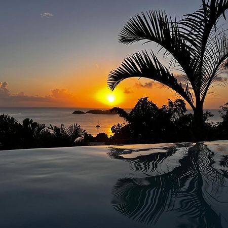 Sunset Palm - Villa Creole Avec Piscine Face Au Coucher De Soleil Et A La Reserve Cousteau Bouillante Exterior photo